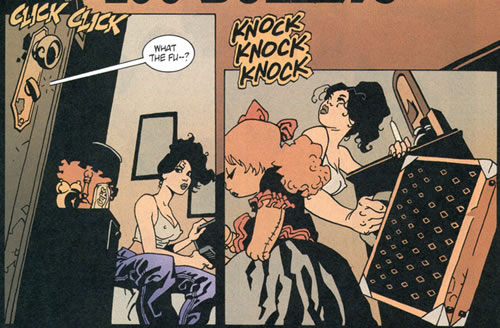 No bra, that's just how Dizzy rolls