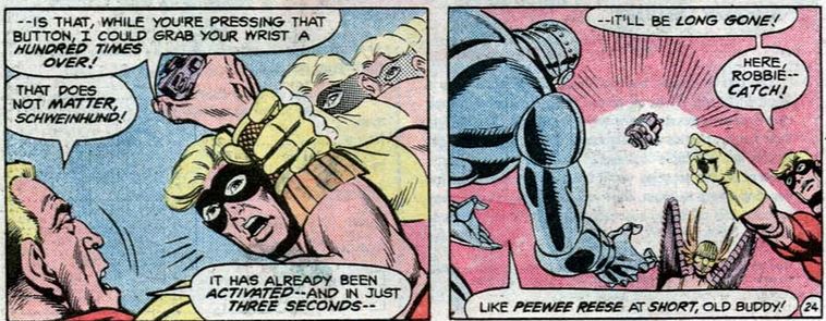 johnny quick, robotman team-up