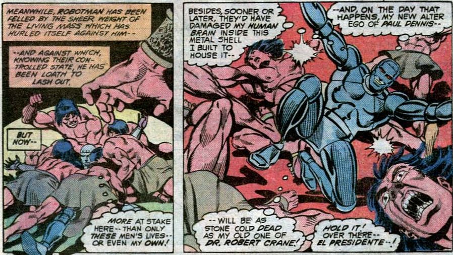 robotman defending