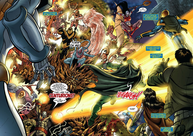 The Centurions, Negative Zone elite forces