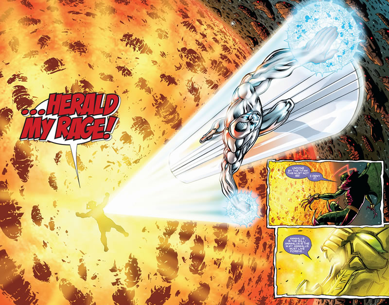 Galactus unleashes his rage
