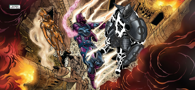 Galactus falls before Aegis and Tenebrous