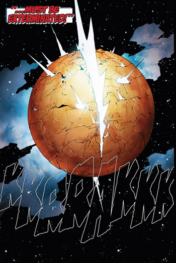 Terrax destroys a planet