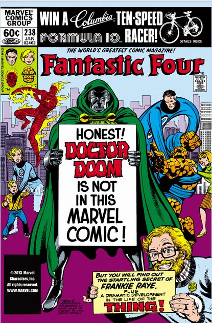 Fantastic Four 238 cover