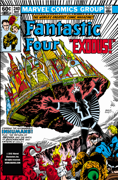 Fantastic Four 240 cover