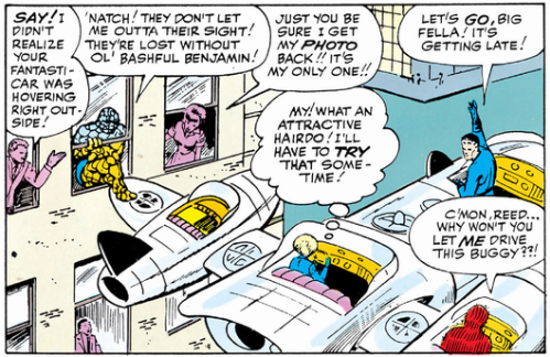The Fantastic Four and their Fantasticar