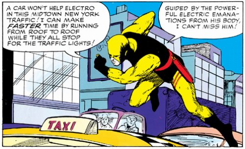 Daredevil  on the move
