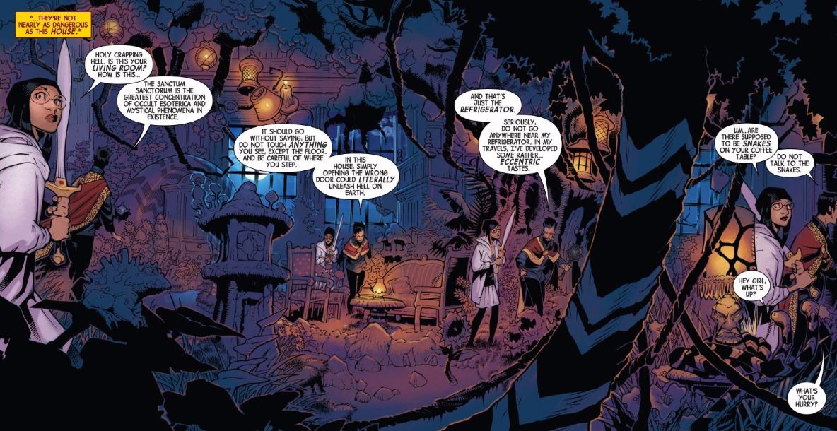 sanctum sanctorum living room