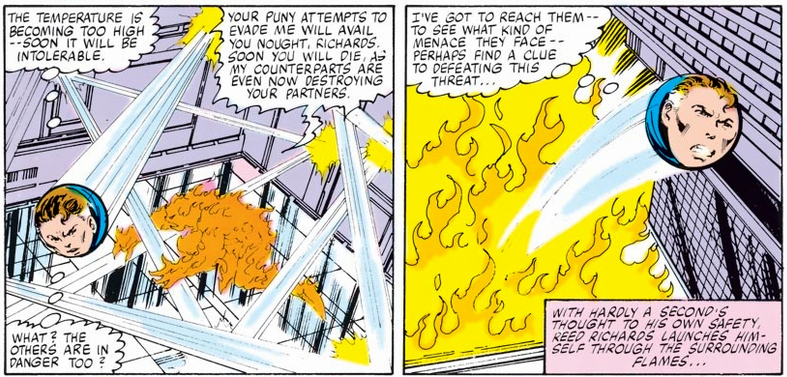 read escapes the fire creature