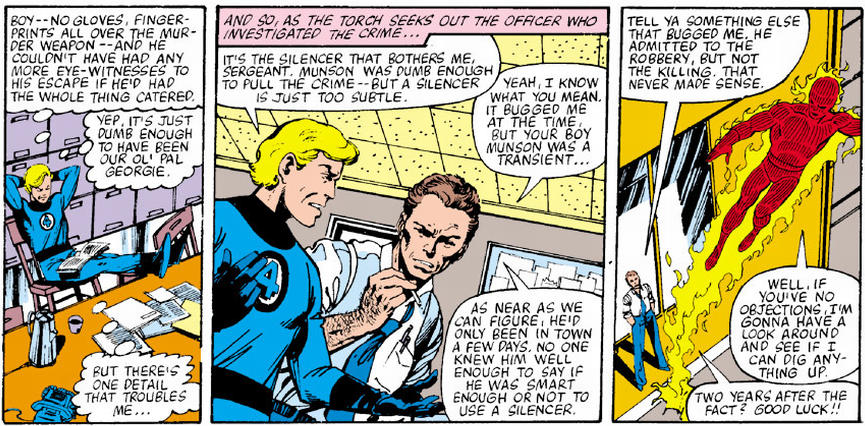 johnny storm sleuthing