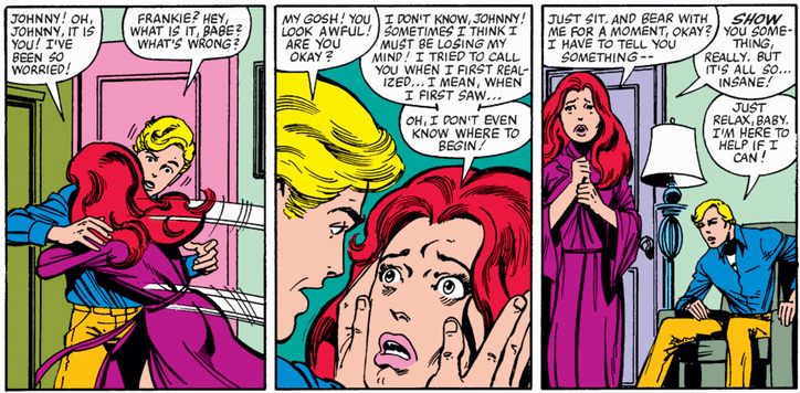 johnny talkint to frankie