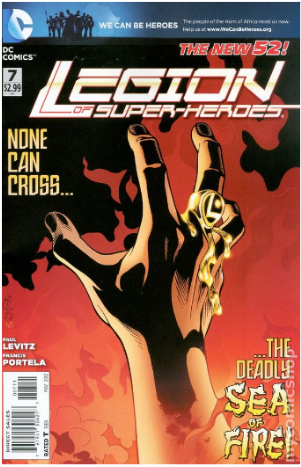 Legion of Super-Heroes 7 cover