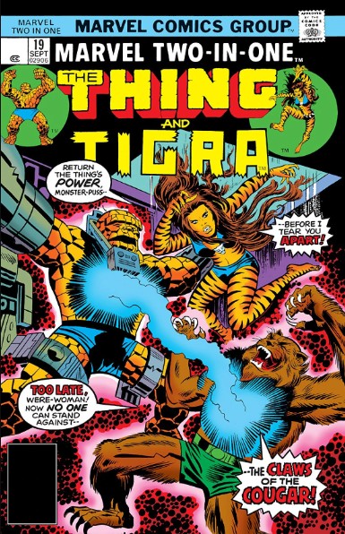 Marvel Two-In-One 19 cover