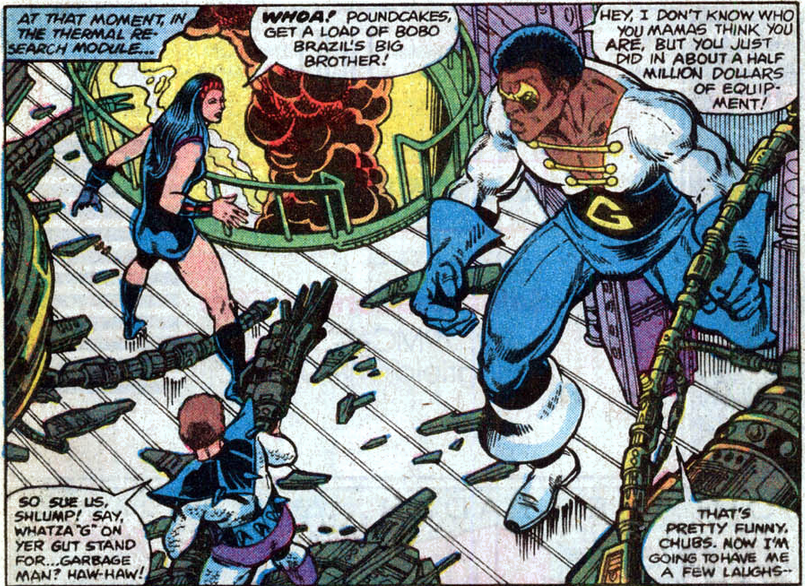 giant-man, poundcakes and titania.