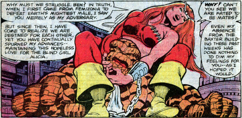 thundra pins the thing