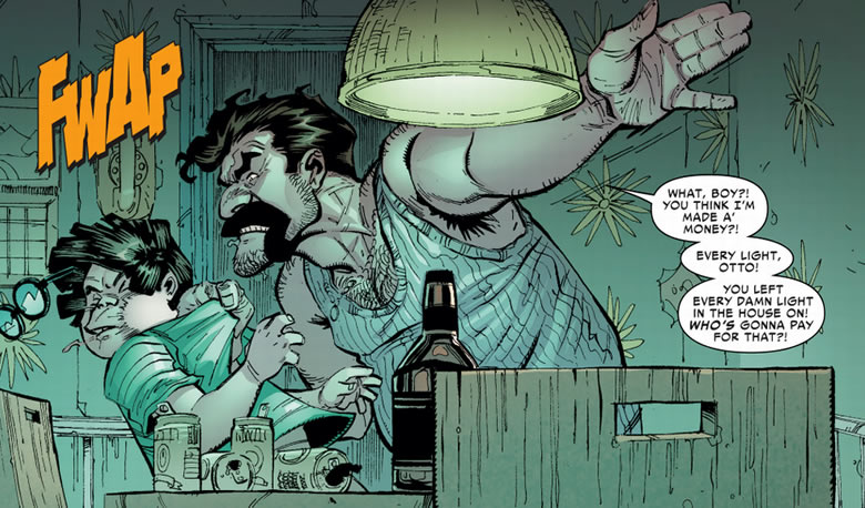 otto octavius being abused as as child