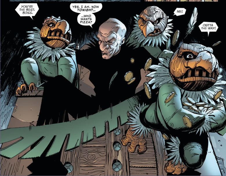 the vulture and the mini vultures