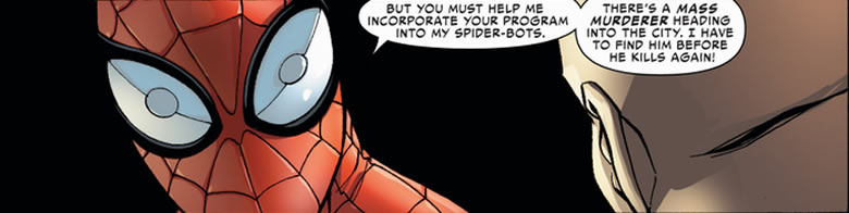 superior spider-man's unique lenses