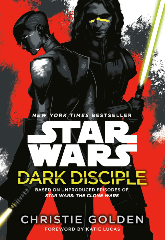 Star Wars Dark Disciple book cover