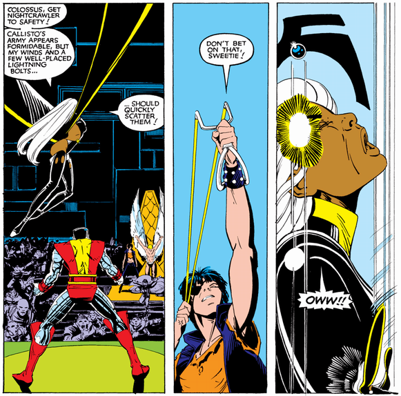 callisto takes out storm