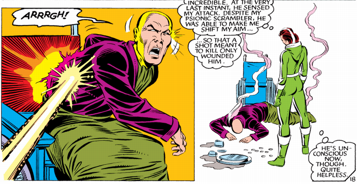 professor x shot