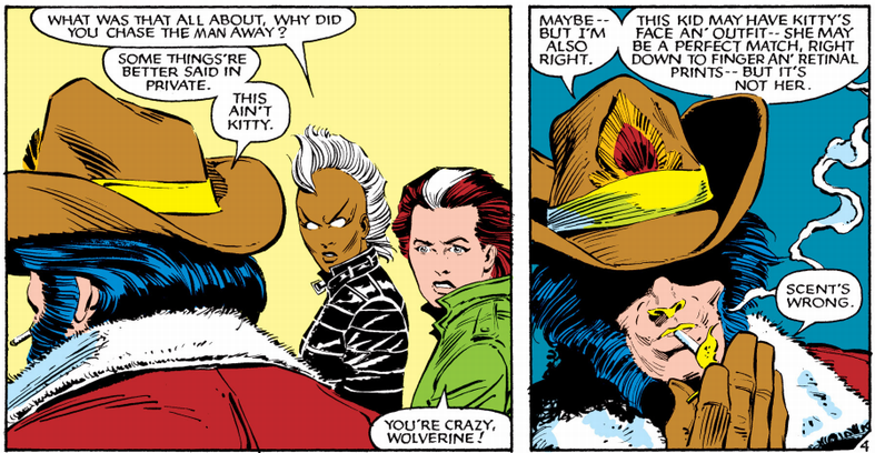 wolverine talking