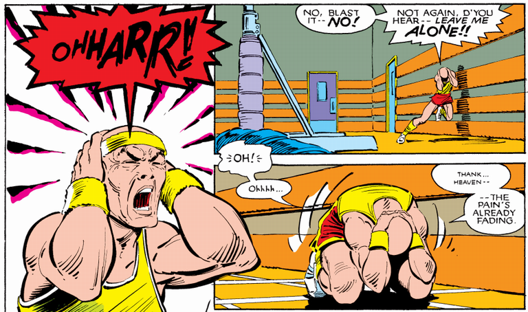 professor x plagued by a psychic attack