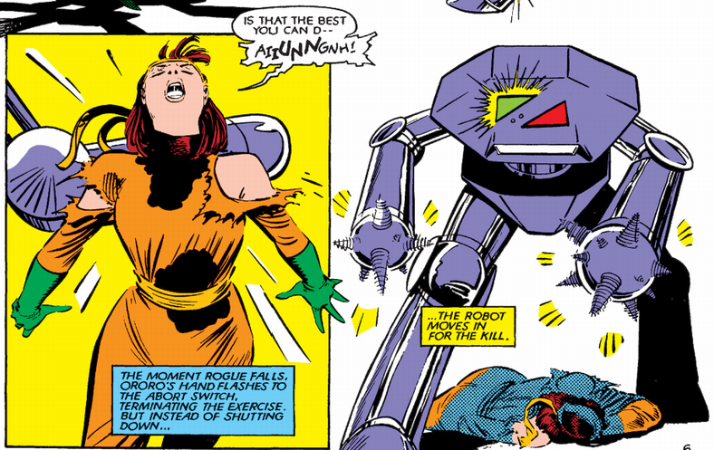rogue in the danger room
