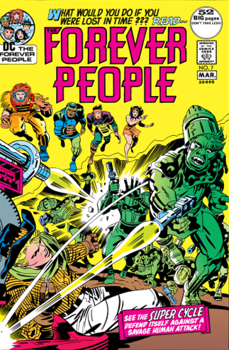 Forever People 7 cover